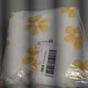 DFXSZ Spring Summer Pillow Covers 18x18 inch Set of 2 Farmhouse Decor Yellow Embroidery Daisy White Soft Plush Faux Fur Jacquard Throw Pillows for Sofa Holiday Spring Home Decor PTK081A18
