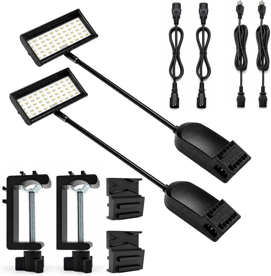 Trade Show Display LED Lights, Bright Lighting for Exhibition Booths,2 Pack