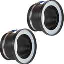 O'SKOOL Magnetic Dust Collection (4" Dust Collection Steel Port W/Built-in Rubber Cuff)