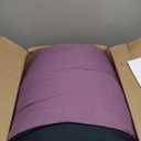 Anibedding Boho Comforter Set,8 Pieces Bed in a Bag Patchwork Striped Comforter Set,Purple Bed Set King Size,Soft Microfiber Boho Bedding Set for All Season