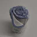 OLANLY Bathroom Rug Mat 30x20, Extra Soft and Absorbent Microfiber Bath Rugs, Non-Slip Plush Shaggy Bath Carpet, Machine Wash Dry, Bath Mats for Bathroom Floor, Tub and Shower, Blue