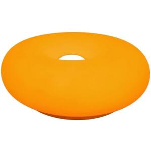 Bauhaus Table lamp USB Plug Bedroom Bedside lamp Living Room Dining Room Decoration Donut Ambient Light(Orange)