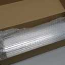 Kfonla Large Chicken Coop Heater Lamp, 400W Carbon Fiber Chicks Brooder Heater Plates, Brooder Heating Lamp for Chicks Coop, Adjust 2 Mode Temp Hanging Height, Suitable for Poultry Indoor (14x5.5In)