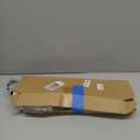 Alkanas 2 Packs Room Divider Screen Holder Movable Wheel Thickened Privacy Room Divider Partition for Hotel Home Office Bedrooms (Silver)