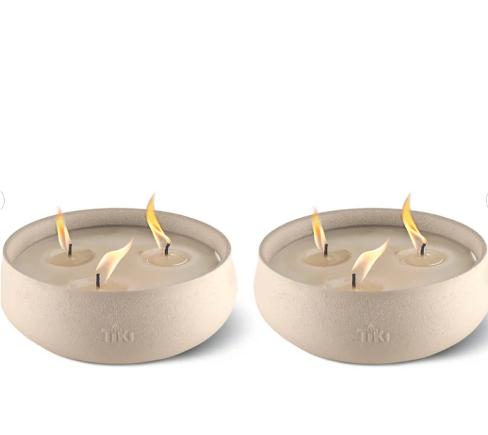 2 Pack - Citronella Wax Bowls