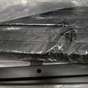 VASAGLE Laundry Hamper, Laundry Basket, Laundry Sorter with 3 Pull-Out and Removable Bags, Shelf, Metal Frame, 3 x 10.6 Gallons (40 L), 36.4 x 13 x 28.4 Inches, Slate Gray and Charcoal Gray UBLH301G01