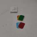 Trading Card Dividers Multicolor Card Page Dividers Frosted Plastic Separator with Tabs for Games Sports, 2.7 x 3.8 Inches(50 Pieces)