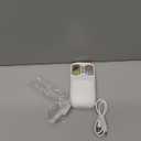 Retro Mouse 2.4G & Bluetooth Mouses Connectivity, Lightweight Rechargeable Wireless Mouse 100h Battery Life with USB Receiver, PC/Mac - White