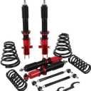 Coilover Height Adjustable Struts Shocks Coilovers ECCPP Fit for Chevrolet for Camaro 2010 2011 2012 2013 2014 2015 Suspension Struts Coil Spring Shocks