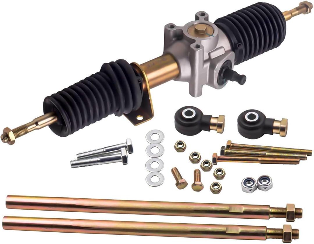 Tuningsworld Steering Rack and Pinion with Tie Rod Ends for Polaris RZR S 800 EFI/RZR 4 800 EFI 2009-2014, RZR 800s Steering Gear Box Assembly