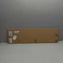 uxcell Door Kick Plate, 10 x 34 Inches Anodized Aluminum Kick Plate Door Plate, 1.5mm (1/16 Inch) Thickness, for Exterior Front Door or Back Door, White (Single Pack)