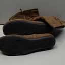 Olivia K Womens Low Heel Mid-Calf Slouchy Suede Slip On Casual Boots with Side Zipper (7)