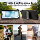 for Defender iPhone 13 Case with Clip,for Holster iPhone 13 Case with Kickstand,for Heavy Duty iPhone13 Phone Case Rugged 2 Layers of Sturdy,Anti-Drop for Phone Case iPhone 13Case Protective(Black)