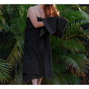 Black Towel 4Pcs 18x36  Towels for Bathroom 
Gym, Hotel, Spa, Machine Washable