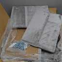 Globlazer Cat Tree Tower for Indoor Cats, 50-inch Adult Cat Tree House for Large Adult Cats with Steps, Scratching Post, 2 Cat Caves, Dangling Toys, FC50, Light Grey