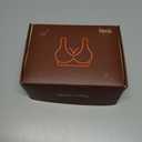 Wireless Bras for Women No Underwire, Seamless Bras Smooth Soft V Neck Full Coverage Comfort Bra with Extender, XL