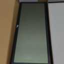 WallarGe Backlight Digital Wall Clock Battery Operated - with Temperature and Date 14.5'' Large Digital Wall Clock, Easy to Read and Set, Auto DST (Black)