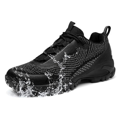 LEDINEY Hiking Shoes Women Waterproof Black Lightweight for Trail Trekking Camping Zapatos de Senderismo para Mujer 9