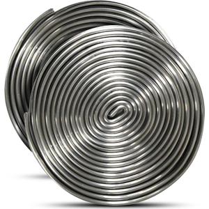 Glassco 5/64" Round U Hobby Came | Lead Came 12 ft for Stained Glass Projects | Adds Strength & Structure | Perfect for Small Glass Projects & Suncatchers | Gives a Professional Look