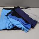 Incontinence Underwear for Men 150ML Absorbent Washable Reusable Heavy Flow Bladder Cotton Leak Proof Protective Boxer Briefs 5 Pack (Multicolor01, X-Large)