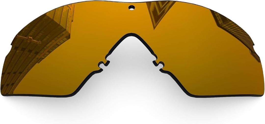 1.6MM Polarized Replacement Lenses for Oakley Si M Frame 2.0/3.0 Sunglasses, UV Protection, Dark Mirror Lens - More Options