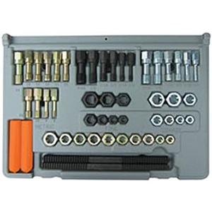 LNG-971 SAE and Metric Thread Restorer Kit - 48 Pieces