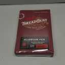 Texas Linen Co. 100% Egyptian Cotton King Size Pillow Cases Set of 2 - Luxury 800 Series Happy Hushin' Collection Cotton King Pillow Cases (Sage Green), Cooling Hotel Pillowcovers for Comfy Sleeping