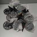 SOLPEX Mini Solar Ground Lights, 10 Pack Solar Lights Outdoor Waterproof, Landscape Lighting for Garden Pathway Driveway Walkway (Cool White)