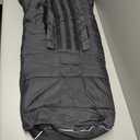 Orzbow Universal Stroller Bunting Bag with Extra Footmuff for Toddler, Kids, Warm Waterproof Stroller Blanket, Winter Cover, Baby Bunting Bag - Protect Babies from Cold Winds, Dark Grey