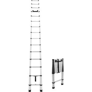 Factory RV 14.5ft Telescoping Ladder  Compatible with Lippert On-The-Go Prepped Units, Compact & Lightweight for Easy Storage