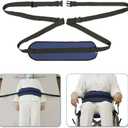 Bed Restraints for Elderly Dementia Patients Medical Restraints Straps Seniors Wheelchair Seat Belt Hospital Harness Fall Prevention Ties Adjustable Waist Restraining Restless Syndrome, Psychopath (Violet)