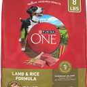 Purina ONE Dry Dog Food Lamb and Rice Formula - 8 lb. Bag (EXP 02/01/27)