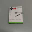 Belkin 3.5mm Audio Cable with Lightning Connector, 6ft Durable AUX Cable for iPhone, iPad, and iPod - Connects to Car Stereo, Headphones, and Speakers - MFi-Certified for Apple Devices - Black