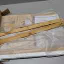 Baby Clothing Rack for Toddler, Pets Clothes Rack with Storage Box & Adjustable Hanging Rod for Dogs/Cats, Baby Shower Clothes Closet Rack with Handle for Nursery Room, Natural Bamboo (11.81"D x 20.47"W x 26.37"H inches)