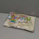 LEMESO 12 Pcs Blank Coin Purse Pouch for Crafts, Mini Zipper Bags for Coins, Credit Cards, Gift Cards, Ear Buds, Keys - 7 × 4.7 Inch