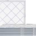 Amazon Basics 20x25x1 Air Filter 6-Pack, MERV 8 AC Furnace Filters, Removes Dust, Electrostatic, Allergen Control (Actual Size: 19.75" x 24.75" x 0.75")