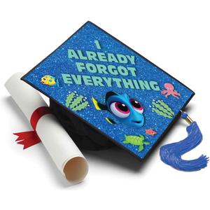 Tassel Toppers Already Forgot Everything Graduation Cap Topper - Graduation Gifts Graduation Cap Decorations - Graduation Cap Decorations