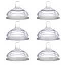 Comotomo Replacement Nipples, Slow Flow (0-3 Months) - 2 Count, 3 Packs