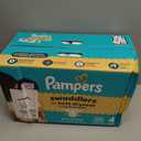 Pampers Swaddlers Diapers, Size 4 (15-34 lbs), 120 Count, Absorbent, Keeps Baby Dry and Comfortable, Skin Safe Disposable Baby Diaper 