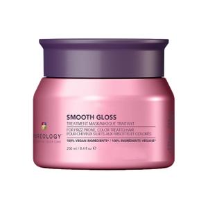 Pureology Smooth Gloss Treatment Mask - Smoothing Hair Mask, Instantly Detangles & Conditions, Frizz Control & Humidity Protection, For Frizz-Prone, Color-Treated Hair, Vegan
