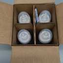 Dr. Brown's AntiColic Options+ Narrow Glass Baby Bottle with Level 1 Slow Flow Nipple, BPAFree, 8 oz/250 mL, 0m+, 4Pack