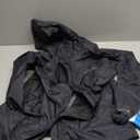 Columbia Womens Lillian Ridge II Waterproof Rain Jacket, Black, Large
