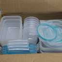 Snapware Total Solutions (14-Pack, Mixed Sizes) Plastic Food Storage Containers Set, Airtight & Leakproof Locking BPA-Free Lids Tupperware, Freezer Dishwasher Microwave Safe