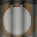 Mayfair Padded Toilet Seat, Cushioned Soft Vinyl over Wood Core Seat, Secure Hinges, Easy Clean, Made in USA, Round, White