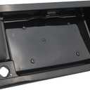 APPERFiT Rear Door Handle (Metal) & License Plate Bracket for Back Cargo Door Compatible with 1992-2007 Ford E150 E250 E350 E450 Econoline E-Series Van Replaces 6C2Z-15434A20-AA