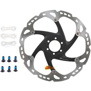 ShimanoOEM SM-RT66/86 6-Bolt Disc Brake Rotor, Bicycle Brakes Rotors 160mm/180mm/203mm, Bike Brakes Rotor (Black)