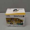 Kids Phonograph Toddler Record Player with 96 Learning Cards, Early Education Machine Record Player Music Box Storyteller pop Speakers, Gift for Boys and Girls (Blue)