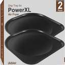 Original Air Fryer Drip Tray for PowerXL, Air Fryer Replacement Drip for PowerXL 10 Qt Vortex Air Fryer Pro, Pro Plus, 6Qt Power AirFryer Pro, Oven Deluxe,Oven Pro, 8Qt Power AirFryer Pro, NonStick