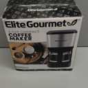 Elite Gourmet EHC9420 Automatic 5-Cup Brew & Drip Coffee Maker with Pause N Serve Reusable Filter, On/Off Switch, Water Level Indicator