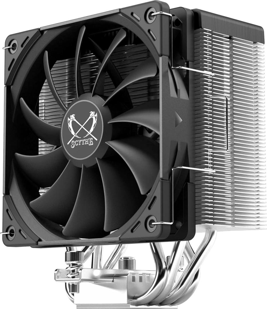 Scythe Kotetsu Mark 3 CPU Air Cooler, 120mm Single Tower, AMD AM5/AM4/Ryzen, Intel LGA 1700/1200/1151 (Kotetsu 3, SCKTT-3000)